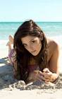 Ashley Greene Skinsuit Beach
