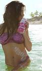 Ashley Greene Skinsuit Beach