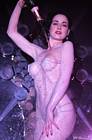 Dita Von Teese Topless on Stage
