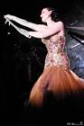Dita Von Teese Topless on Stage
