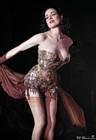 Dita Von Teese Topless on Stage