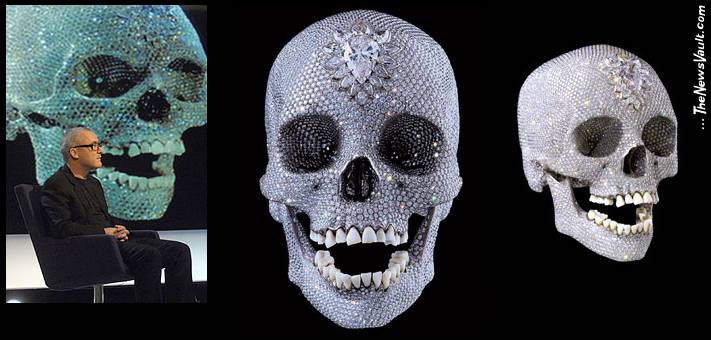 Damien Hirst Diamond Skull