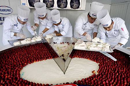World's Biggest Cheesecake Photo