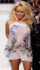 Pamela Anderson Flashes Nipples